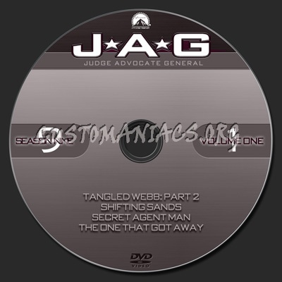 JAG Season 9 dvd label