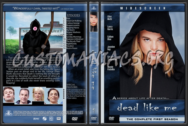 Dead Like Me dvd cover