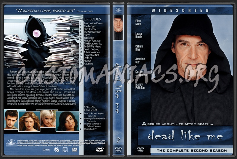 Dead Like Me dvd cover