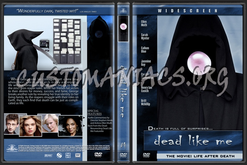 Dead Like Me dvd cover