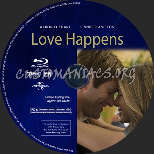 Love Happens blu-ray label