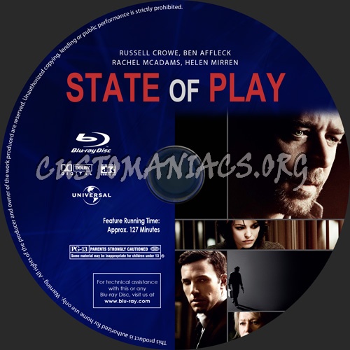 State of Play blu-ray label