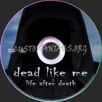 Dead Like Me dvd label