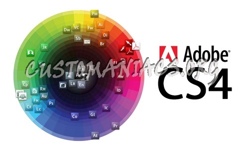 Adobe CS4 Master Collection dvd label