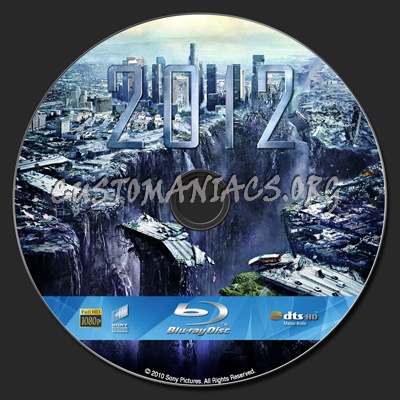 2012 blu-ray label