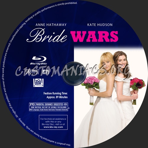 Bride wars blu-ray label