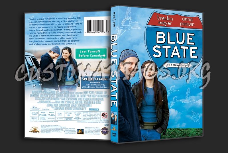 Blue State dvd cover