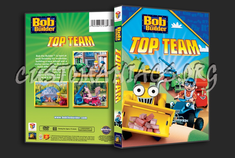 Bob the Builder: Top Team dvd cover