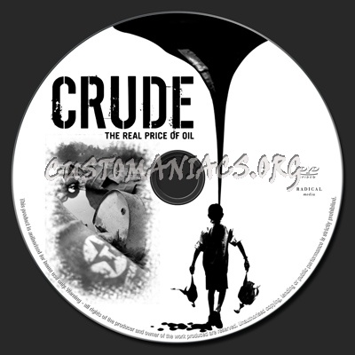 Crude dvd label