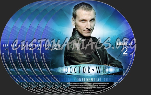 Doctor Who Confidential Season 1 dvd label