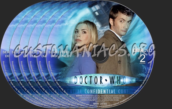 Doctor Who Confidential Season 2 dvd label