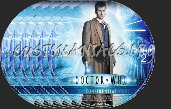 Doctor Who Confidential Season 3 dvd label