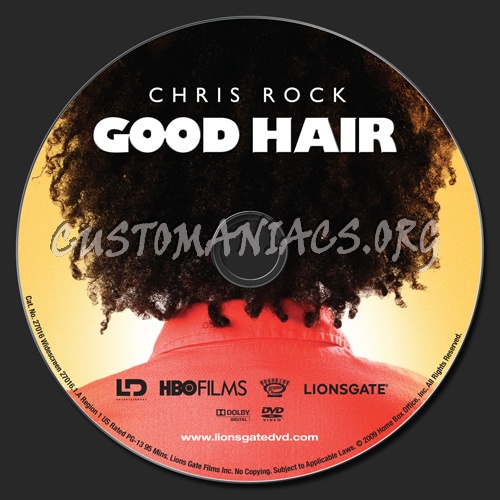 Chris Rock Good Hair dvd label