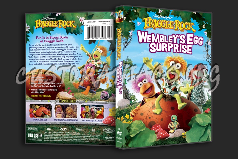 Fraggle Rock Wembley's Egg Surprise dvd cover - DVD Covers ...