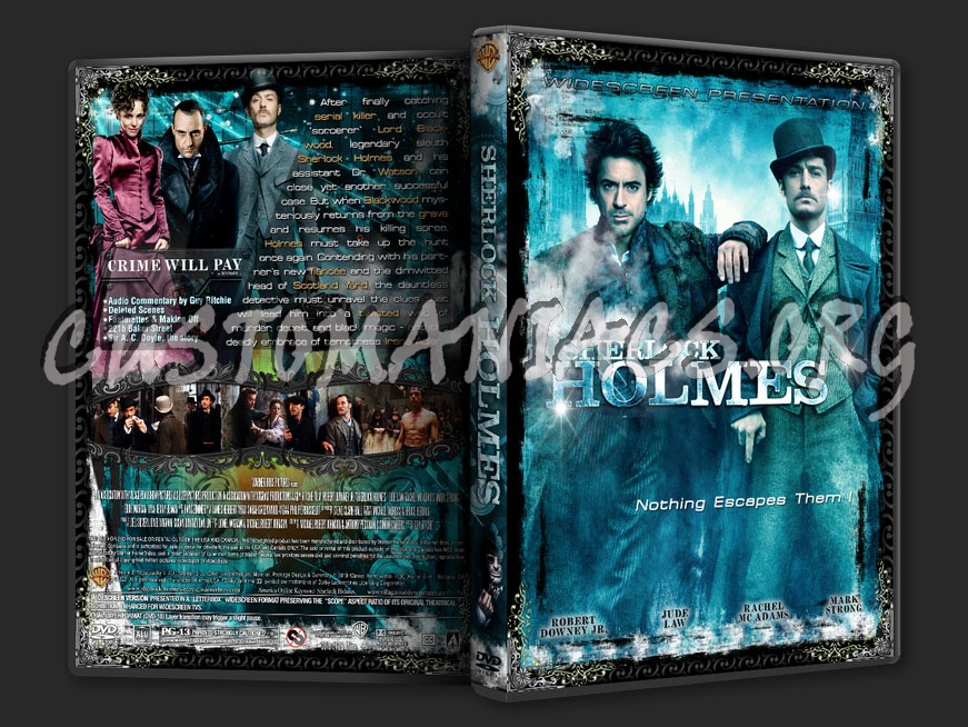 Sherlock Holmes dvd cover