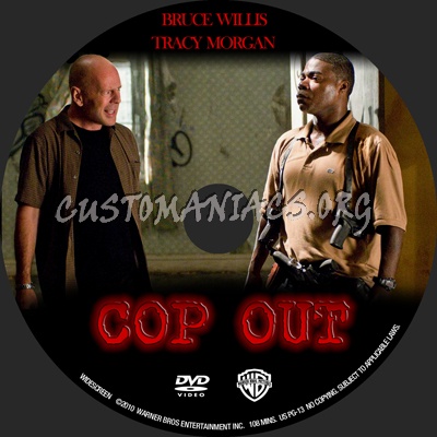 Cop Out dvd label