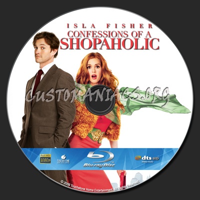 Confessions of a Shopaholic blu-ray label