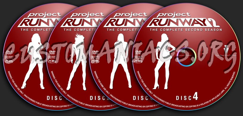 Project Runway - Season 2 dvd label