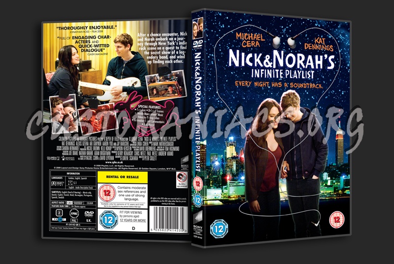 Nick & Norah's Infinite Playlist dvd cover