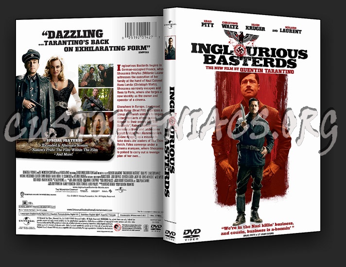 Inglourious Basterds dvd cover