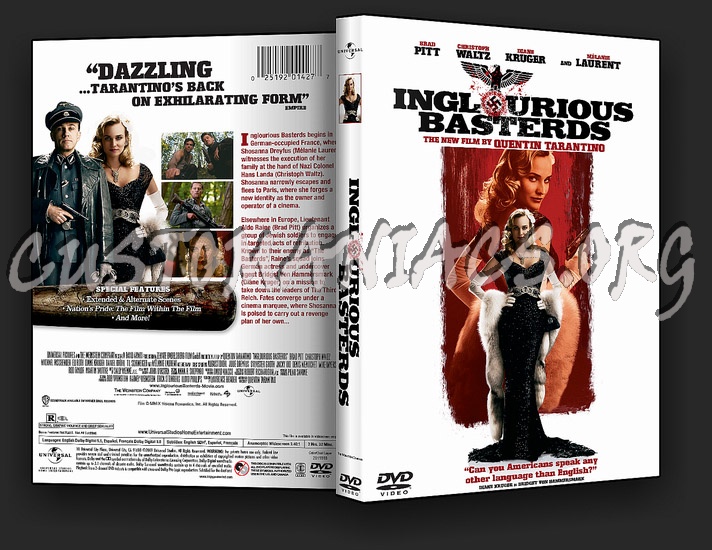 Inglourious Basterds dvd cover