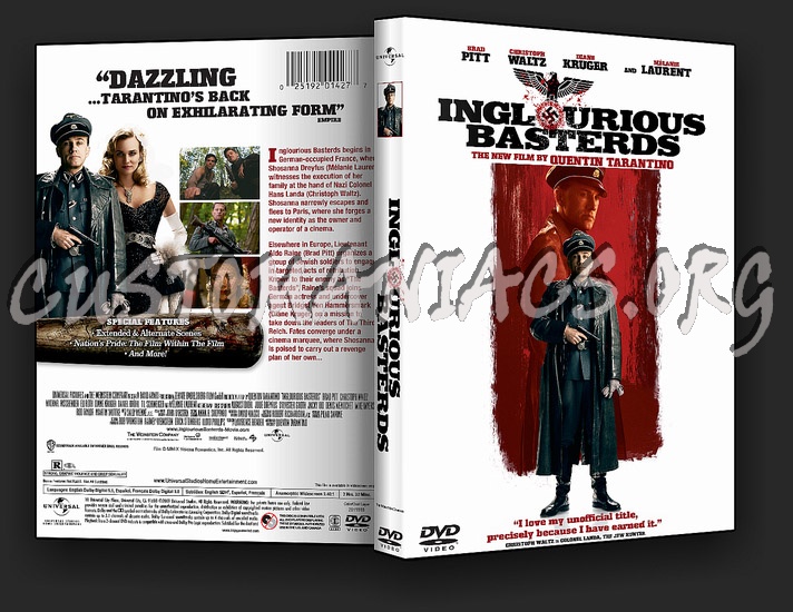 Inglourious Basterds dvd cover