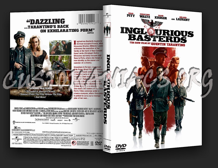 Inglourious Basterds dvd cover