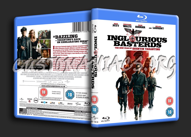 Inglourious Basterds blu-ray cover