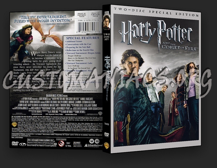 Harry Potter And The Goblet Of Fire Dvd Cover Dvd Covers