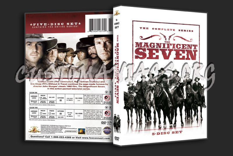 The Magnificent Seven Collection dvd cover