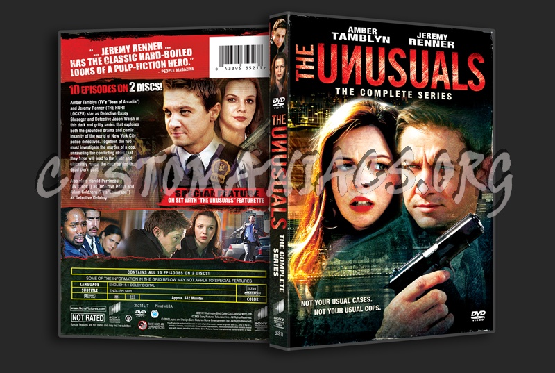 The Unusuals The Complete Series dvd cover