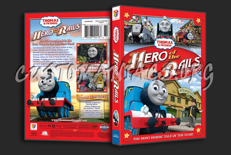 Thomas & Friends: Hero of the Rails dvd cover