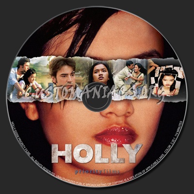 Holly dvd label