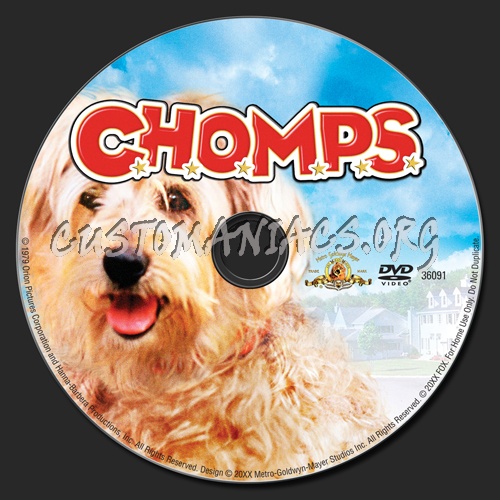 Chomps dvd label