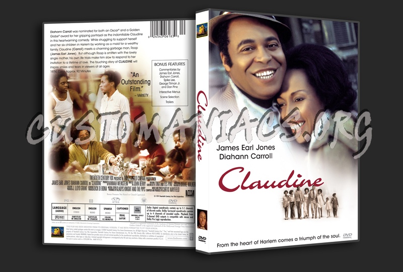 Claudine dvd cover