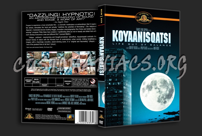 Koyaanisqatsi dvd cover