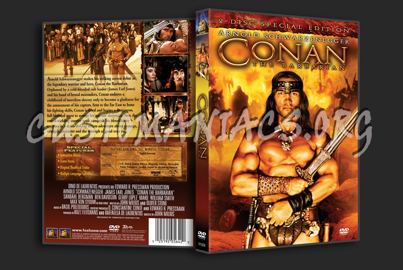 Conan the Barbarian dvd cover