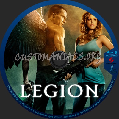 Legion blu-ray label