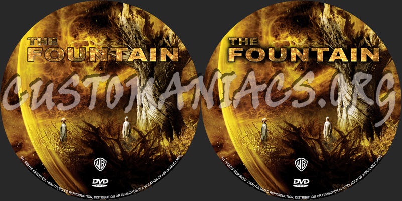 The Fountain dvd label