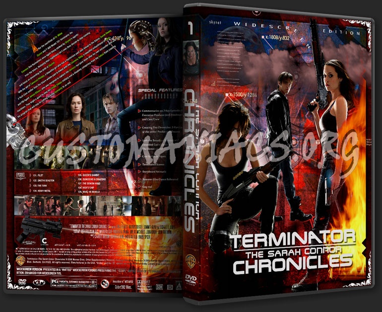 The Sarah Connor Chronicles dvd cover