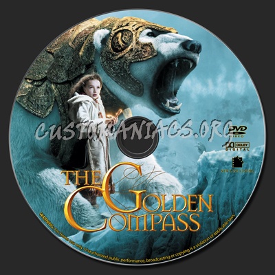 The Golden Compass dvd label