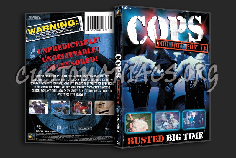 Cops Busted Big Time dvd cover