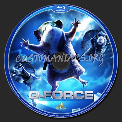 G-Force blu-ray label