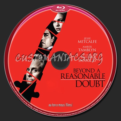 Beyond A Reasonable Doubt blu-ray label