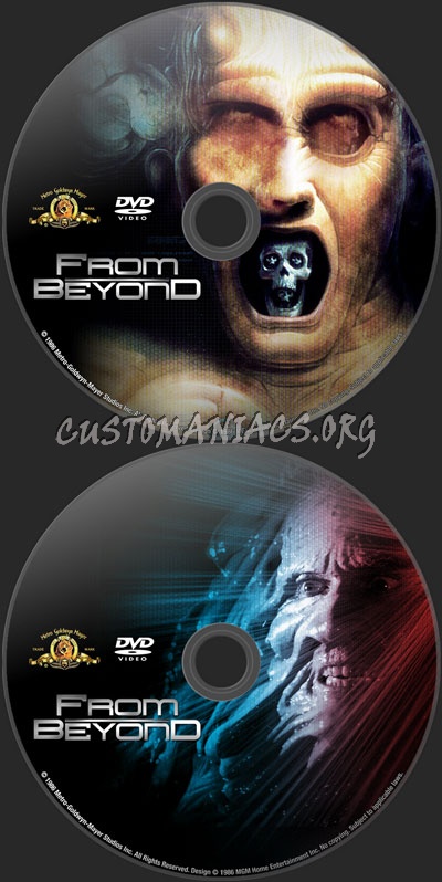 From Beyond dvd label