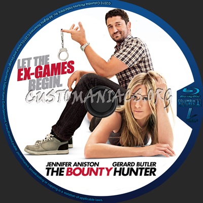 The Bounty Hunter blu-ray label