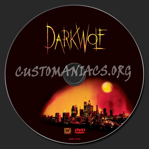 Dark Wolf dvd label