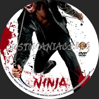 Ninja Assassin dvd label