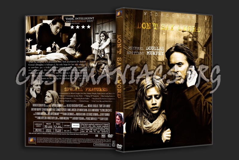 Don't Say A Word dvd cover