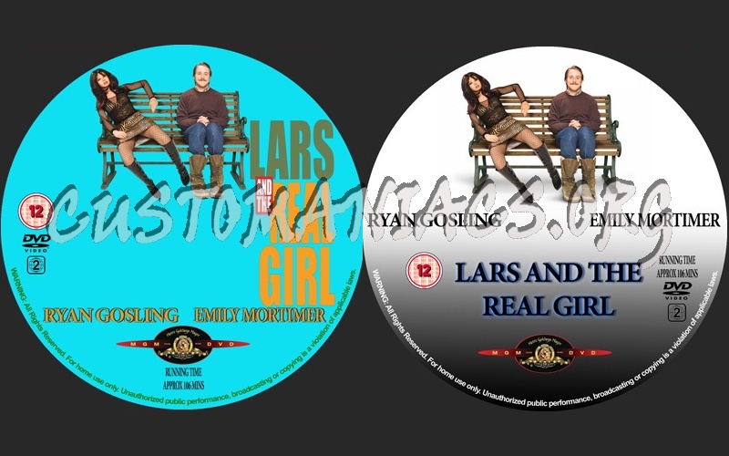 Lars and The Real Girl dvd label